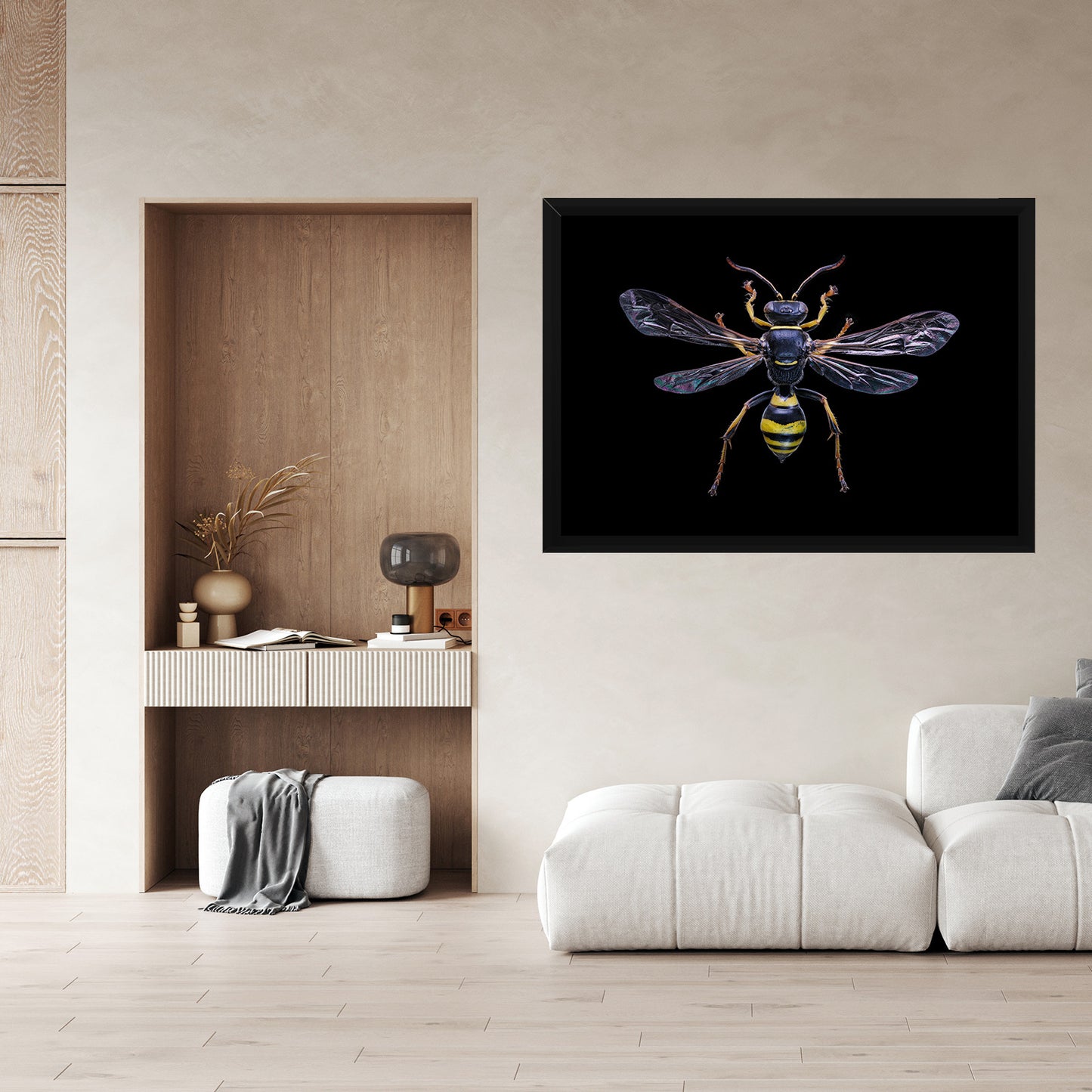 Two-girdled Digger Wasp